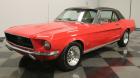 1968 Ford Mustang 302 V8 Crate Red 31407 Miles 5 Speed Manual Hardtop