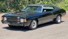 1972 Chevrolet Chevelle Black Coupe 76948 Miles 4 Speed Manual