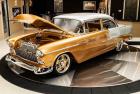 1955 Chevrolet Bel Air Restomod Copper 4 Speed Automatic 662 Miles