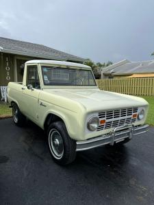 1966 Ford Bronco 6 Cylinders Manual