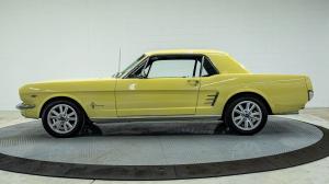 1966 Ford Mustang Coupe 289ci C-code V8 engine Factory 4-speed manual transmission
