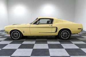 1968 Ford Mustang Fastback Yellow Coupe 306ci V8 T5 5 speed
