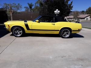 1970 Ford Mustang convertible Automatic Transmission Gasoline