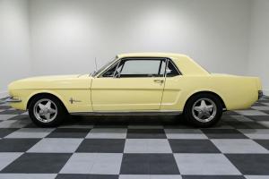1965 Ford Mustang Yellow Coupe C4 Automatic Gasoline