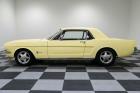 1965 Ford Mustang Yellow Coupe C4 Automatic Gasoline